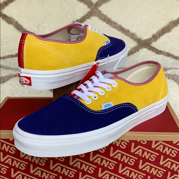 •VANS AUTHENTIC SUNSHINE Multi/True White Men’s - Picture 5 of 16